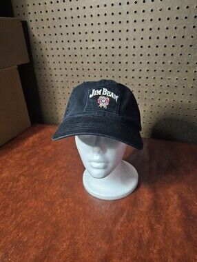 Jim Beam Black Embroidered Baseball Cap New Without Tags